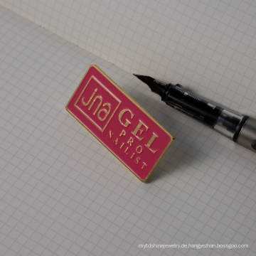 Austauschbares Abzeichen mit Ihrem eigenen Logo -Design -Kunden Custom Soft Email Pin Abzeichen